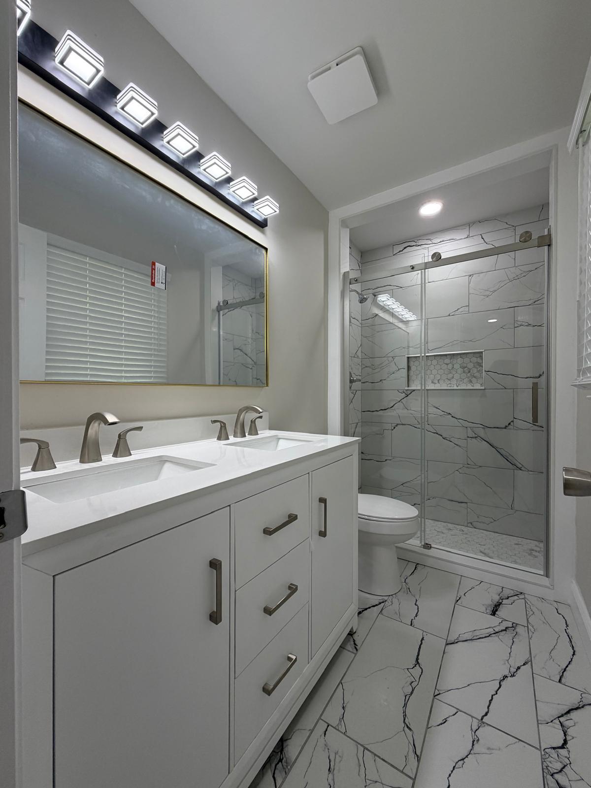 bathroom remodeling — photograph 1 by ZEFF Construction