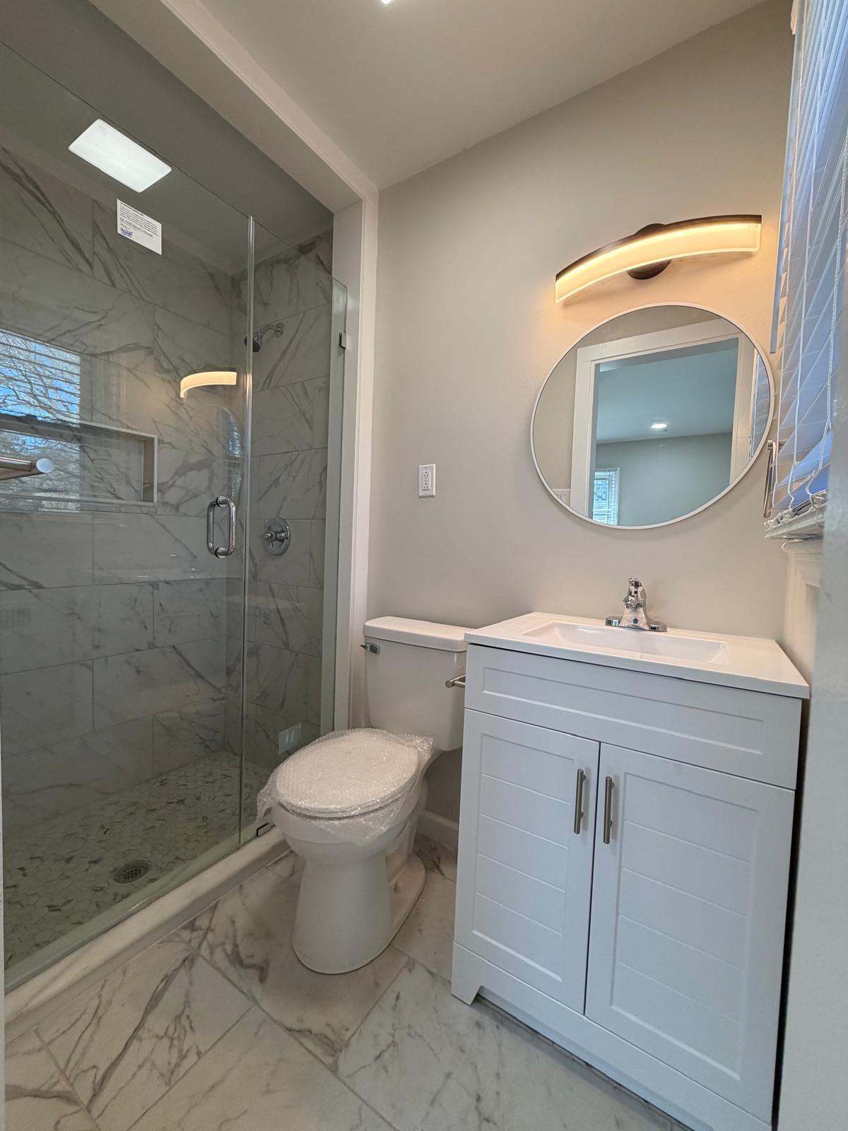 bathroom remodeling — photograph 2 by ZEFF Construction