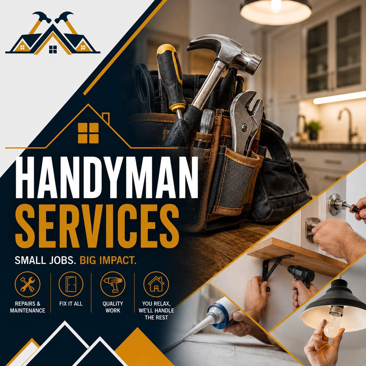 Handyman repair work by ZEFF Construction
