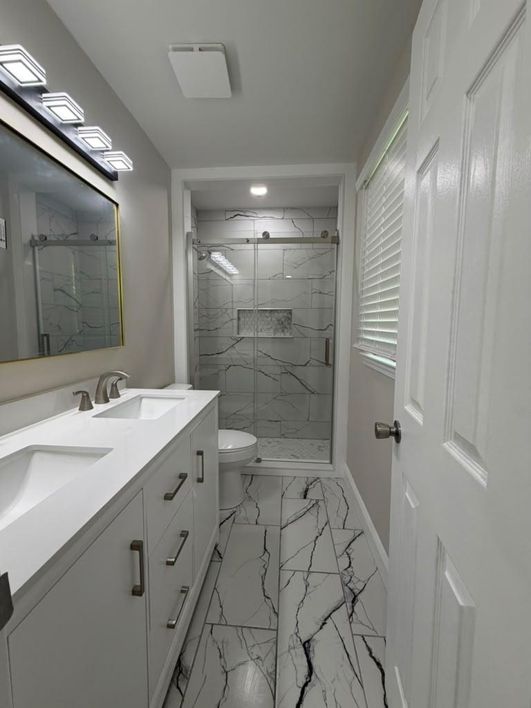 Bathroom Remodel in Charlotte, NC — after the work was completed